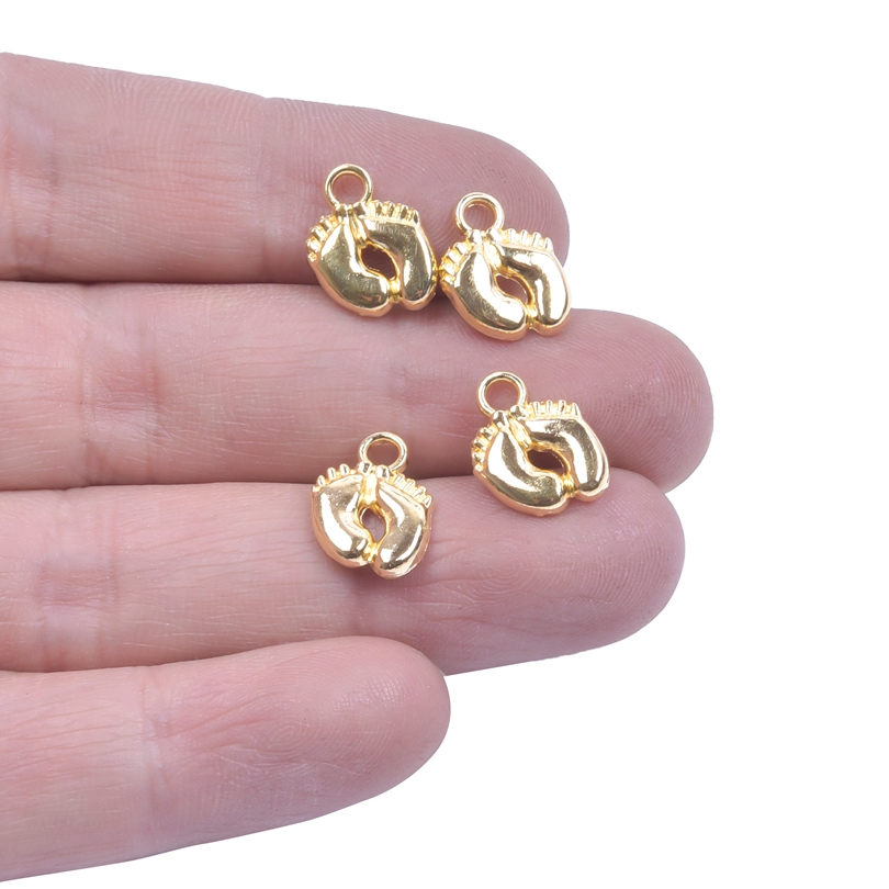 Jewelry Making 3 Year Old - 20-50 قطعة سحر أقدام الطفل القدم