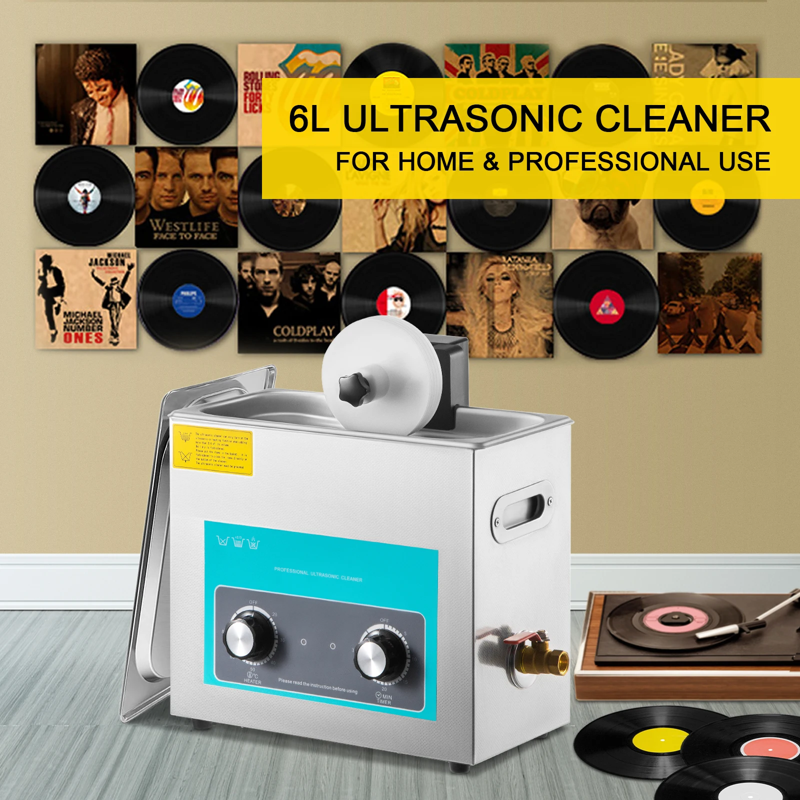 Jewelry Making Equipment - SIHAO 6L بالموجات فوق الصوتية مسجل