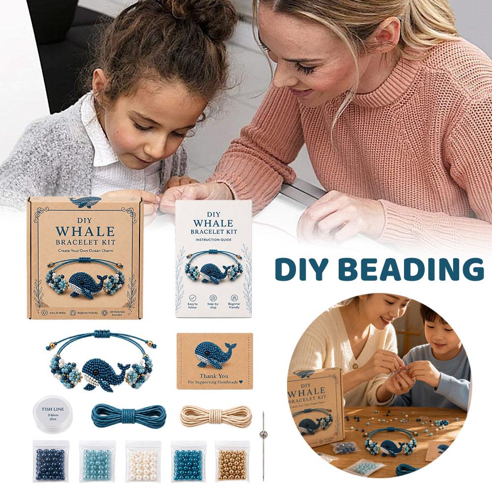 Jewelry Making - مجموعة صنع أساور الخرز اليدوية بتصميمات