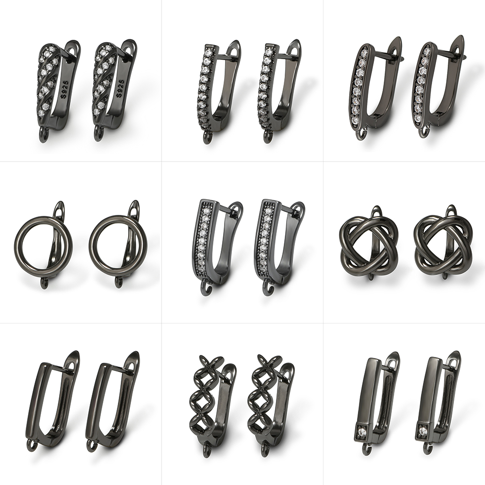 Jewelry Making Factory - YANASI زوج واحد من خطافات الأقراط