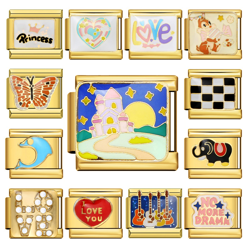Jewelry Making Newcastle - URING جديد المد الذهب اللون فراشة