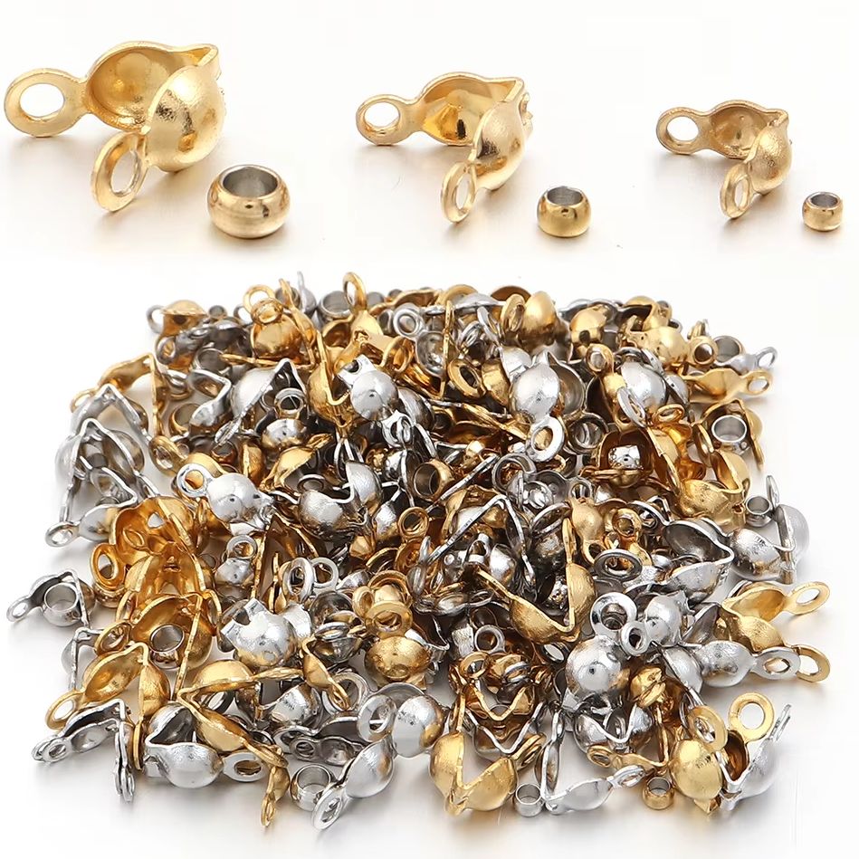 Jewelry Making Equipment - 40-200 قطعة من الخرز الفولاذي المقاوم