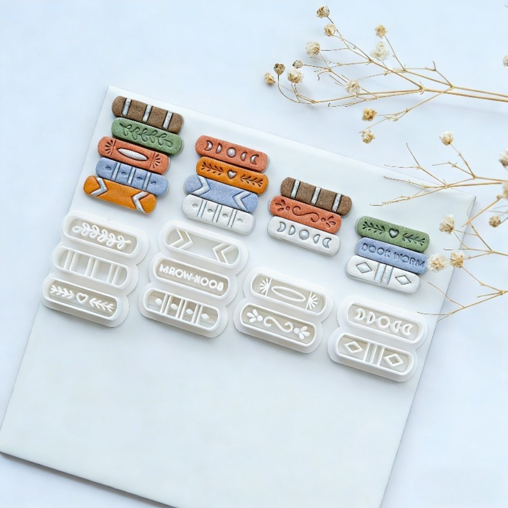 Jewelry Making Books - مجموعة قوالب تشكيل من الصلصال البوليمر