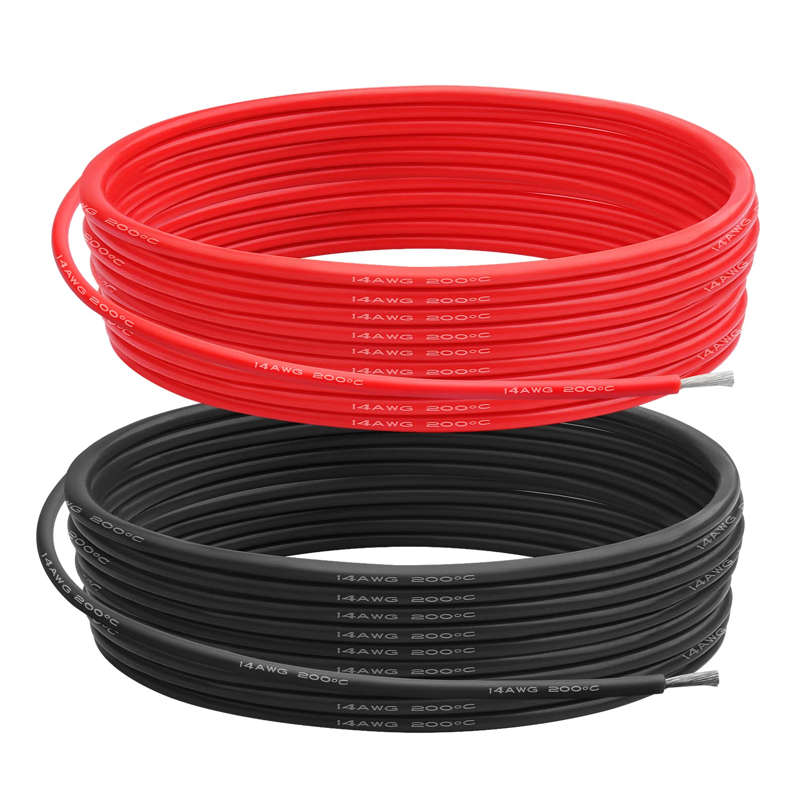 سلك كهربائي سيليكوني أسود وأحم - مراجعة Wire 22 Gauge Copper وسعره