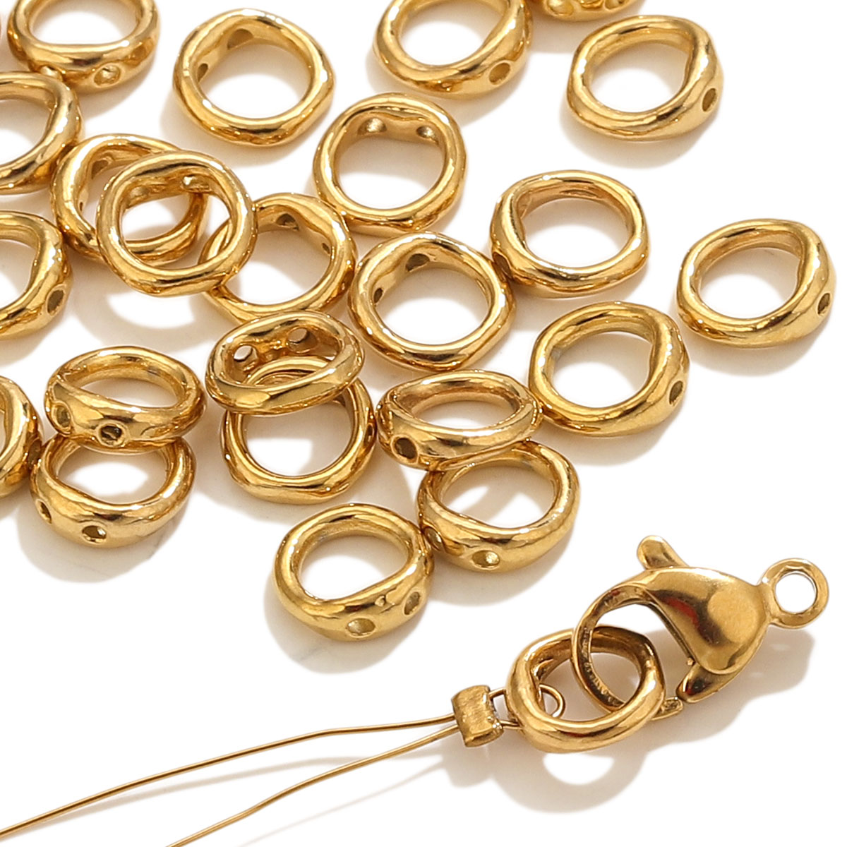 20 قطعة من مشابك الفولاذ المقا - مراجعة Jewelry Making Equipment وسعره