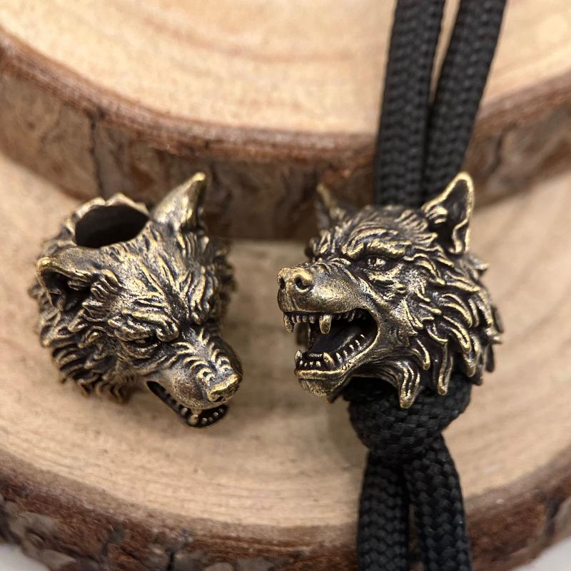 خرز فاصل نحاسي عتيق بتصميم رأس - مراجعة Jewelry Making Using Beads وسعره