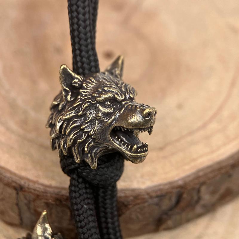 خرز فاصل نحاسي عتيق بتصميم رأس - مراجعة Jewelry Making Using Beads وسعره