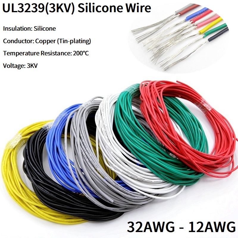 2 متر/5 متر الأسلاك النحاسية 3 - مراجعة Wire 22 Gauge Copper وسعره