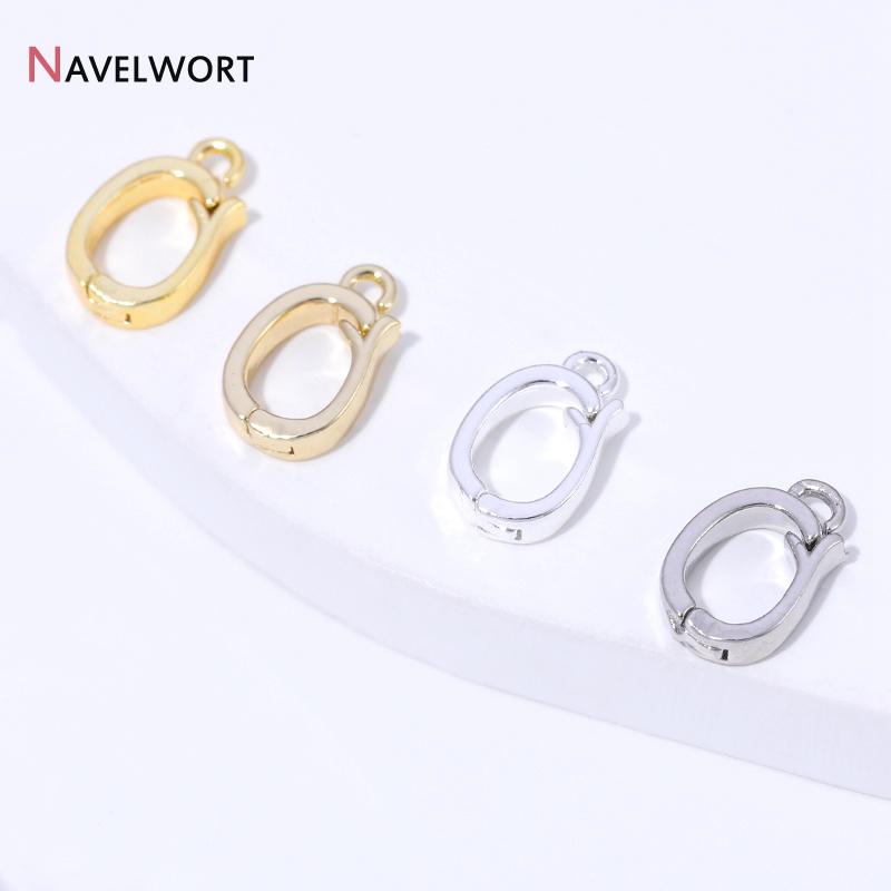 مشبك قلادة معدني مطلي بالذهب ع - مراجعة Jewelry Making Factory وسعره