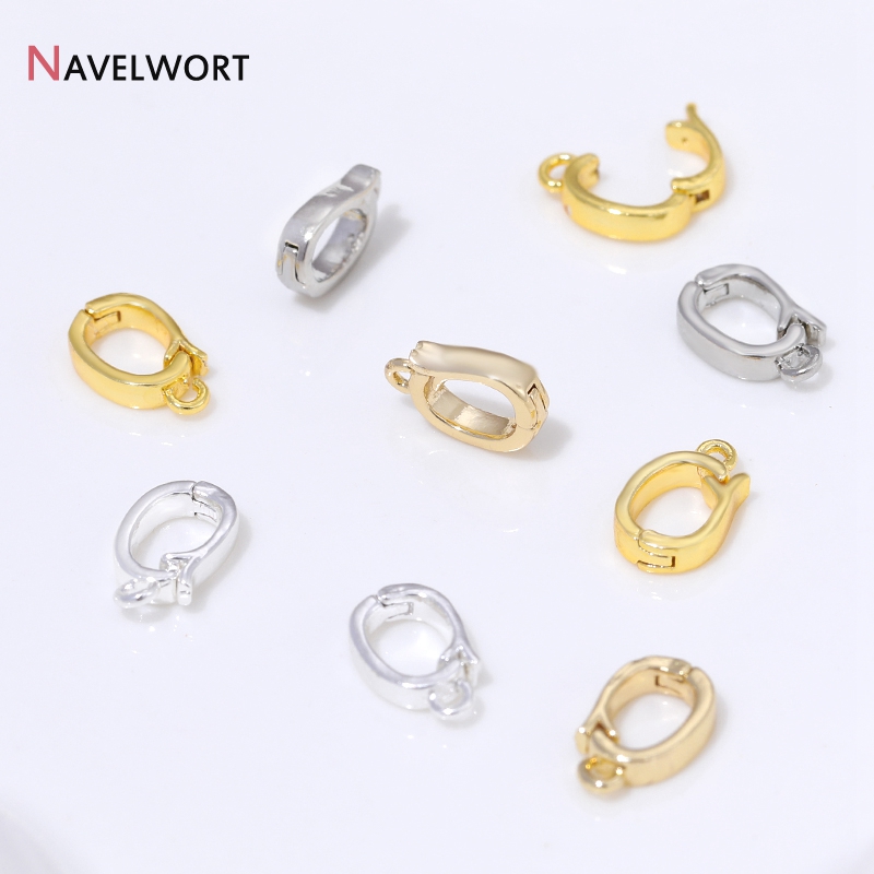 مشبك قلادة معدني مطلي بالذهب ع - مراجعة Jewelry Making Factory وسعره