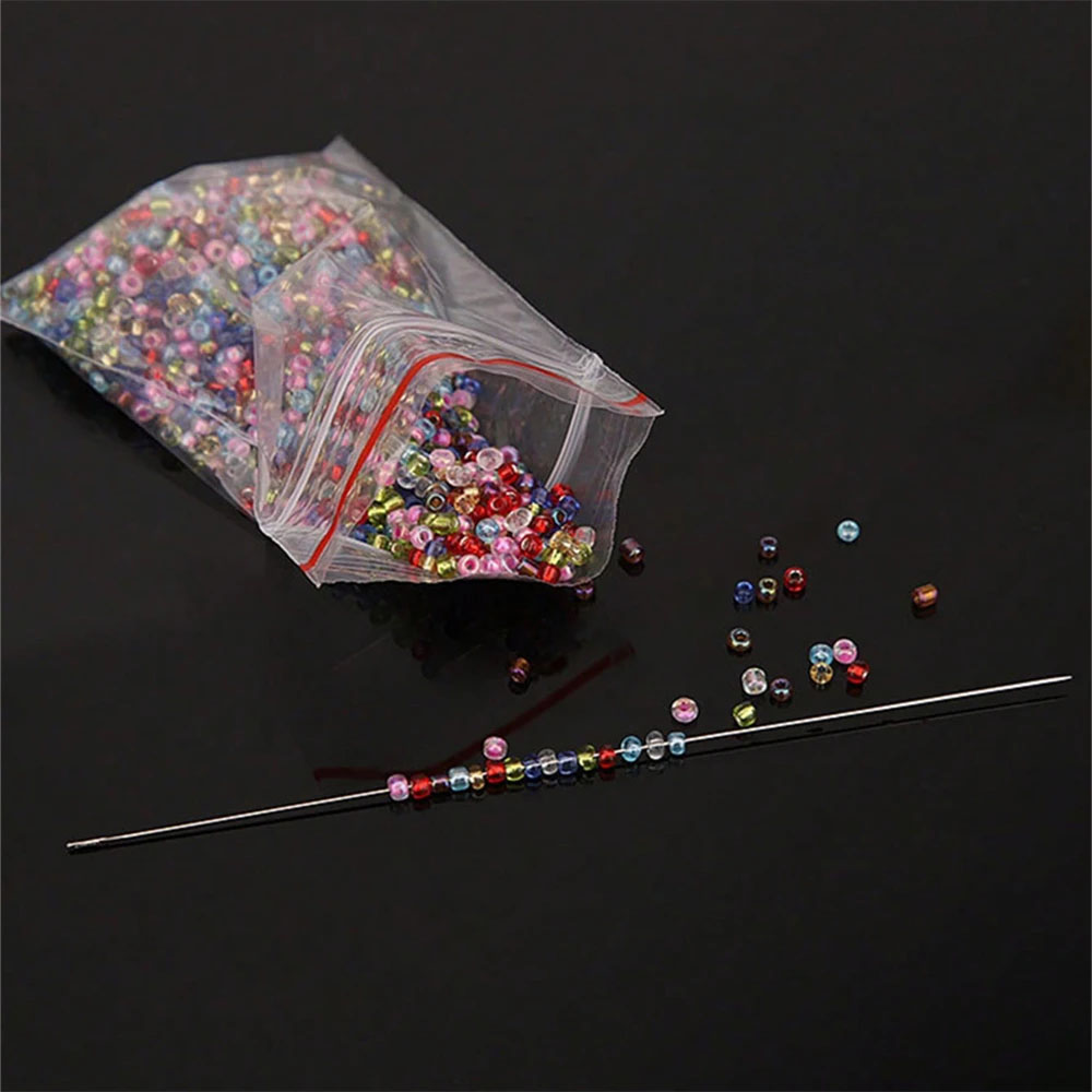 10/100 قطعة من إبر الخرز مع أن - مراجعة Jewelry Making Using Beads وسعره