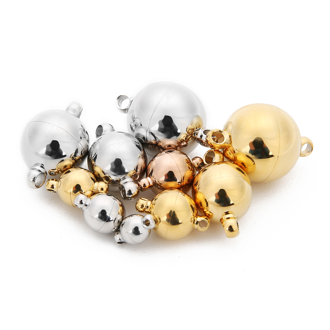 قطعتان من مشابك مغناطيسية من ا - مراجعة Jewelry Making Factory وسعره